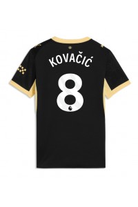 Manchester City Mateo Kovacic #8 Fotballdrakt Borte Klær Dame 2026-27 Korte ermer